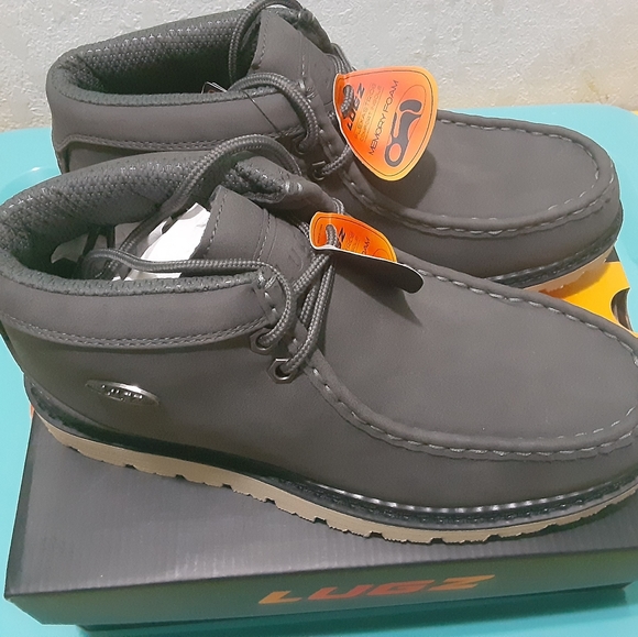 non-slip work shoes, dark gray size 6.5 main image 7